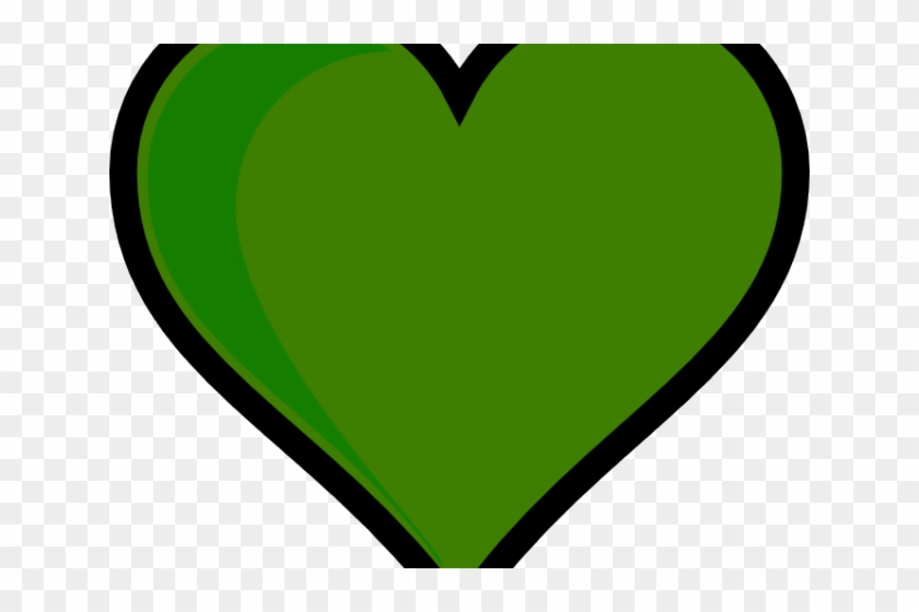 Heart Pictures Clipart Green - Green Heart Transparent Background #1352261