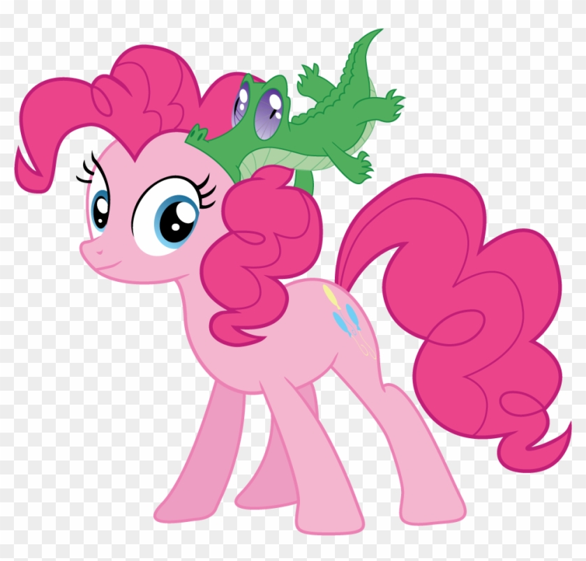Pinkie Pie Pony Pink Flower Mammal Fictional Character - Horse #1352302