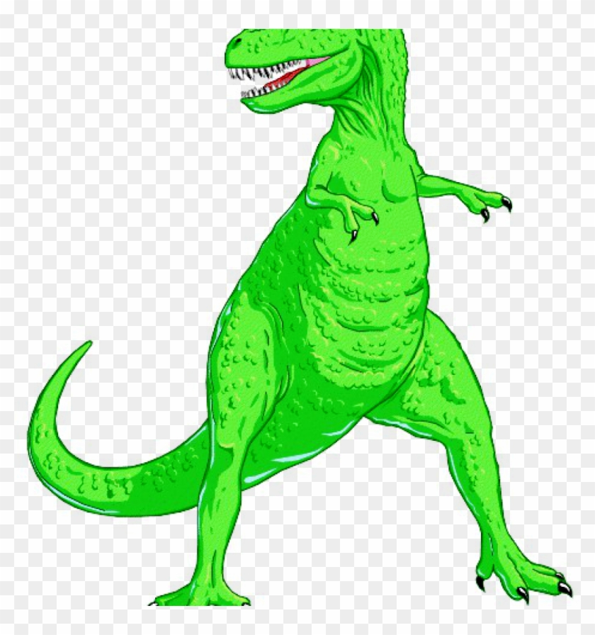 T Rex Clip Art T Rex Clipart This Green T Rex Clip - Different Types Of Dinosaurs With Their Names #1352406