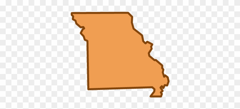 Missouri's Lgbt Policy Tally - Missouri State Outline Png #1352466