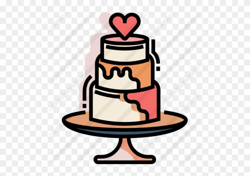 Wedding Cake Free Icon - Cake #1352502