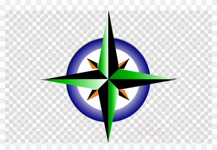 Compass Star Transparent Clipart Nautical Star Compass - Wrigley Field #1352532