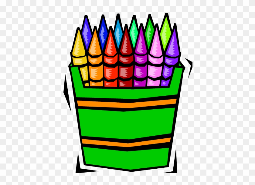 Kit Carson School List - Crayons Clipart #1352625