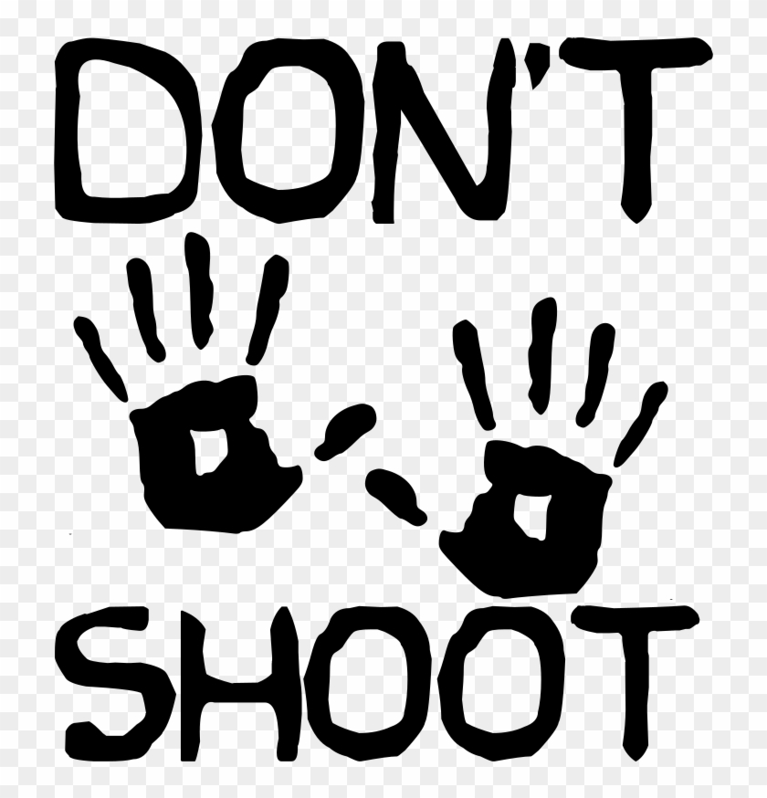 Police Brutality Png - Hands Up Don T Shoot Drawing #1352838
