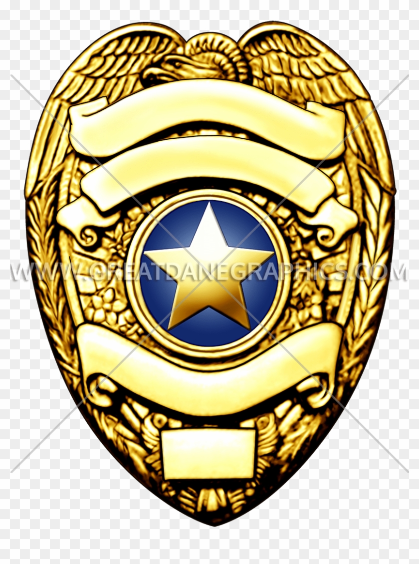 Archery Vector Archer - Police Badge Clipart Gold #1352840