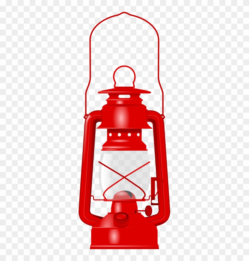 Graphic Library Download Camping Lantern Clipart - Red Camping Lantern Clipart #1352847
