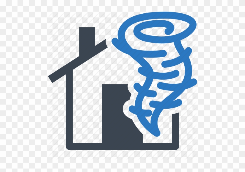 Tornado Clip House - Windstorm Icon #1352968
