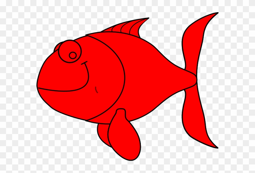 Red Goldfish Clipart #1353182