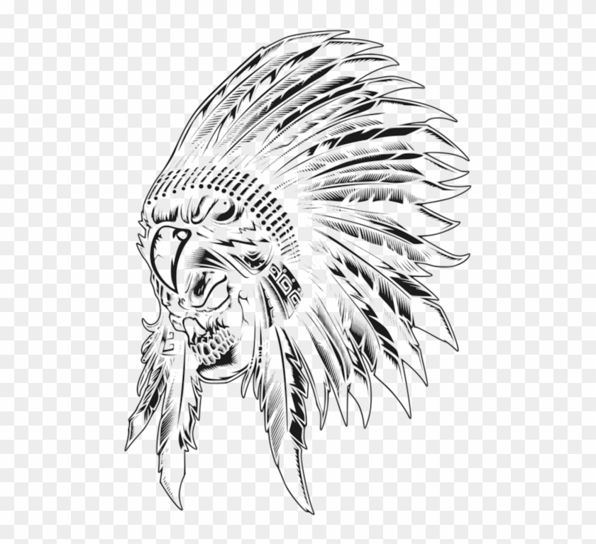 War Bonnet Indigenous Peoples Of The Americas Headgear - Sketch #1353275