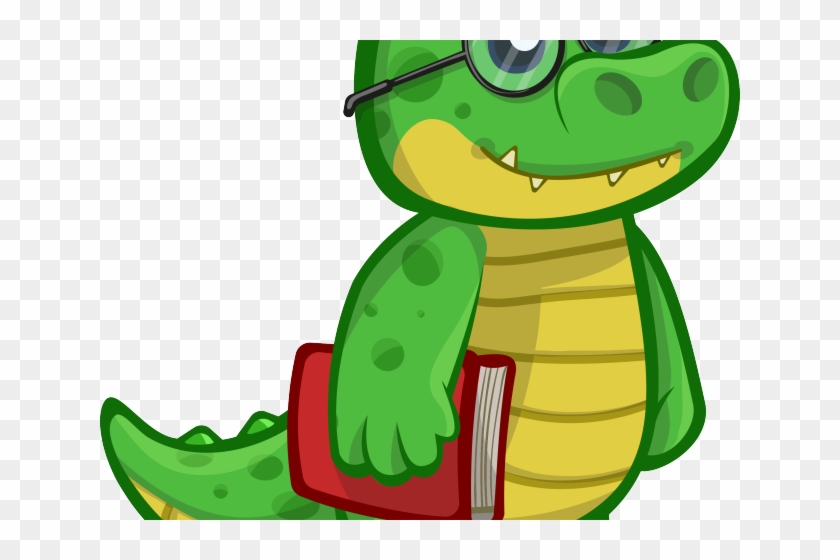 baby alligator cartoon