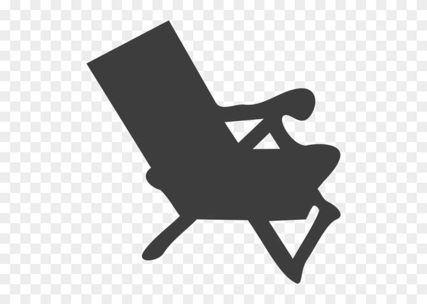 Canvas Chair,deck - Beach Chair Clip Art #1353360