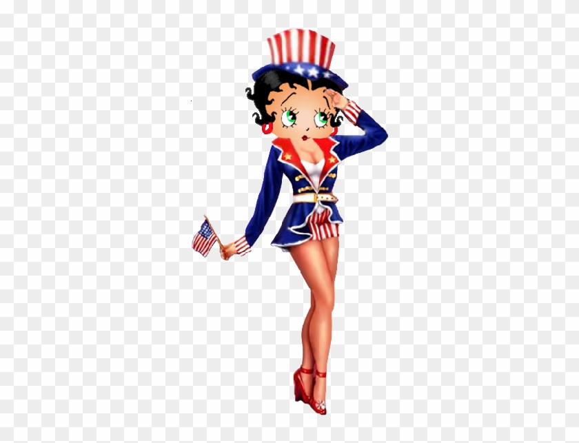 Betty Boop Character Images - Betty Boop Saluting #1353429