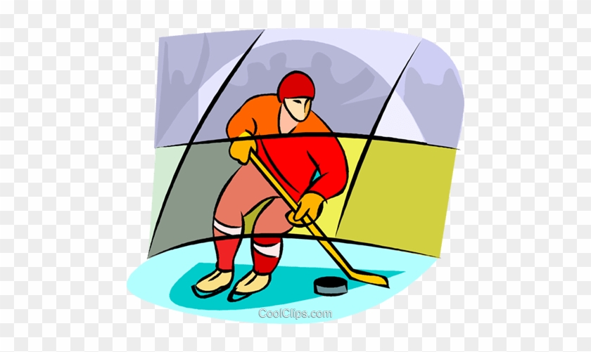 Olympic Sports, Hockey Royalty Free Vector Clip Art - Olympic Sports, Hockey Royalty Free Vector Clip Art #1353444