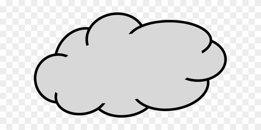 Cloud Computing Computer Icons Grey Tag Cloud - Transparent Background Cloud Clipart #1353462