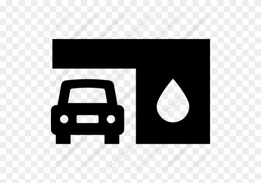 Automatic Car Wash Free Icon - Gasoline #1353563