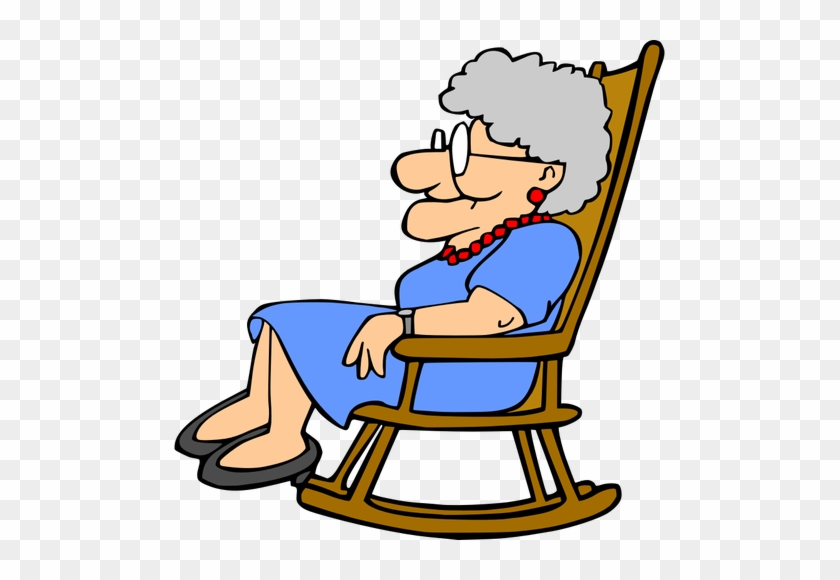 Resting Clipart Grandma - Old Grandma Clipart #1353674