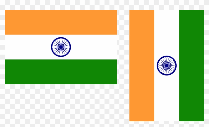 India Flag Vertical Clipart Flag Of India National - Flag Of India #1353731
