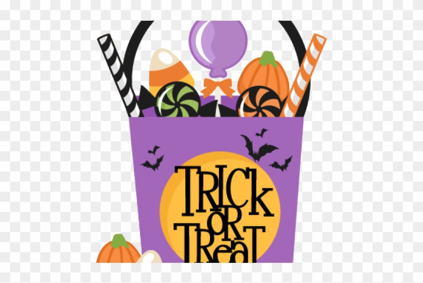Halloween Clipart Treat - Clipart Trick Or Treat #1353782