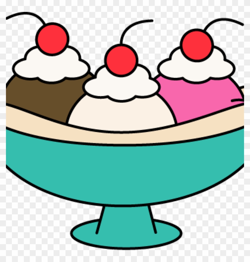 Ice Cream Images Clip Art Ice Cream Clip Art Ice Cream - Banana Split Ice Cream Clipart #1353785