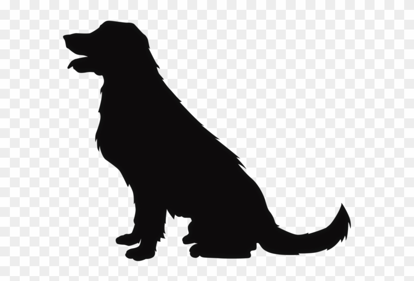 Sitting Dog Silhouette Clip Art - Have A Black Dog His Name #1353792