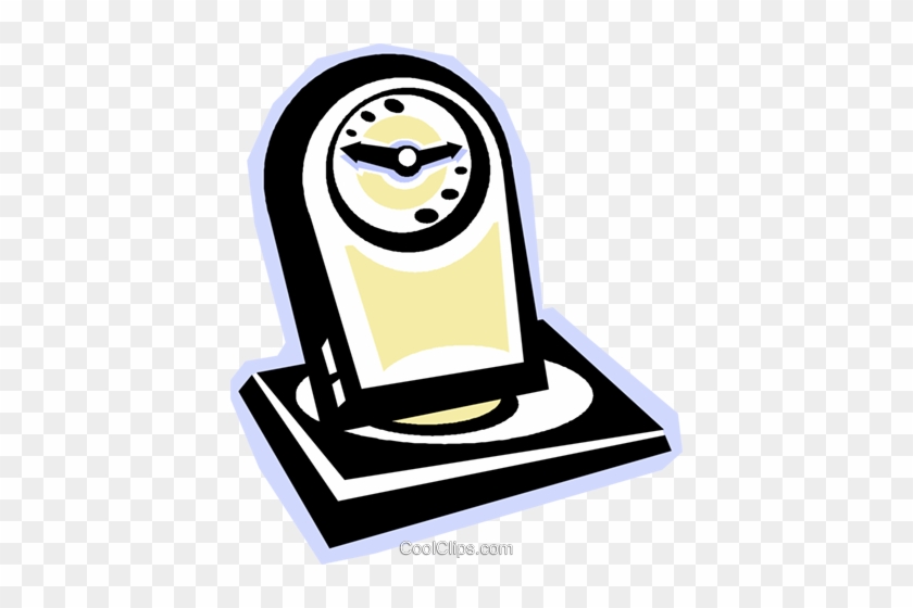 Mantle Clocks Royalty Free Vector Clip Art Illustration - Mantle Clocks Royalty Free Vector Clip Art Illustration #1353861
