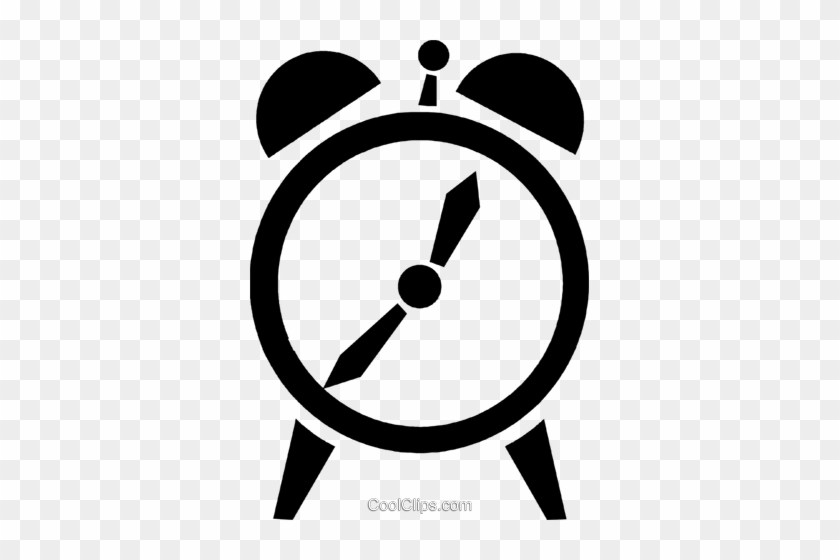 Alarm Clock Royalty Free Vector Clip Art Illustration - Alarm Clock #1353953