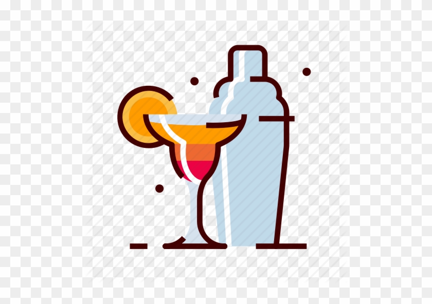 Alcohol Clipart Martini Shaker - Cocktail Shaker #1353978