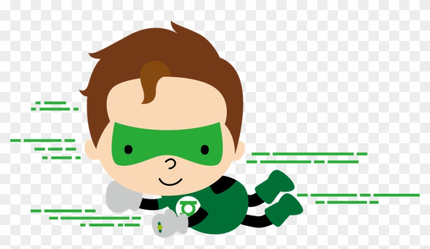 Minus Superhero Clipart, Clip Art, Children, Superhero, - Lanterna Verde Baby Png #1353980