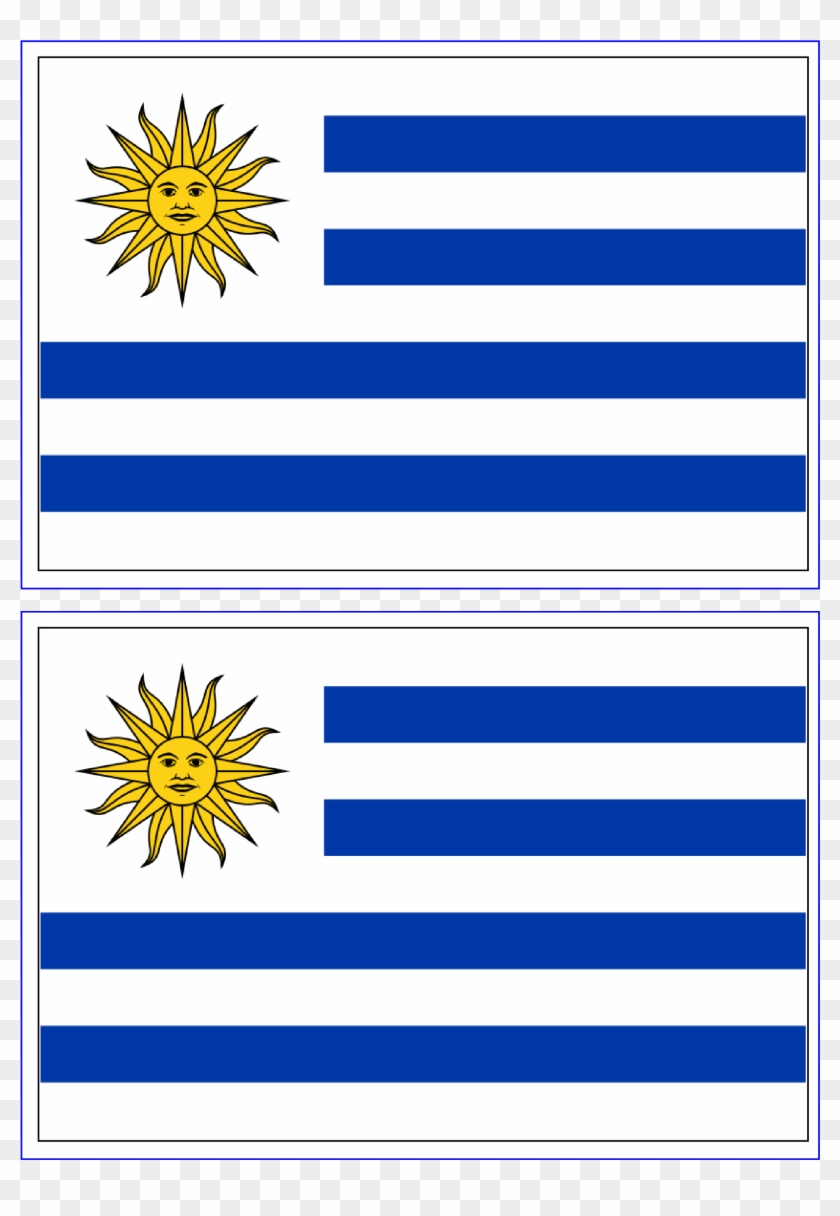 Free Printable Uruguay Flag Uruguay Flag, Flag Template, - Bandera De Uruguay Para Imprimir #1354013