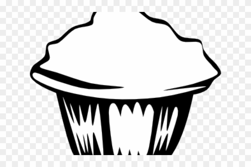 Muffin Clipart Single Cupcake - Muffin Clip Art #1354028