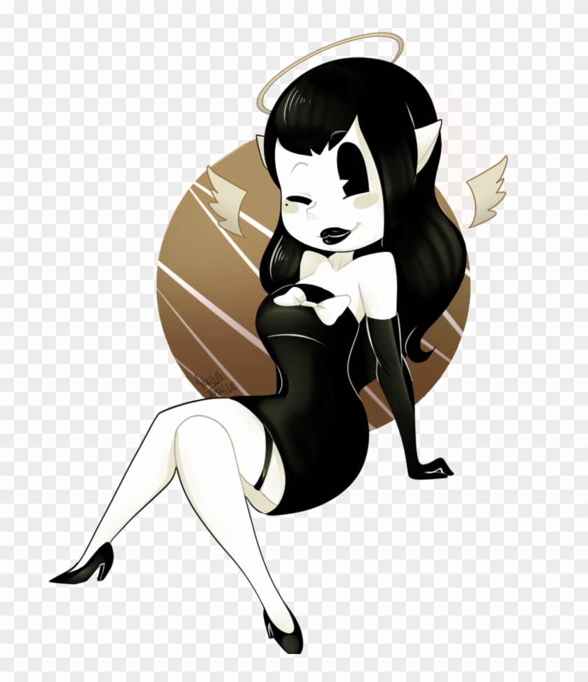 Clip Free Stock Alice Drawing Wallpaper - Bendy Alice Angel Hot #1354070