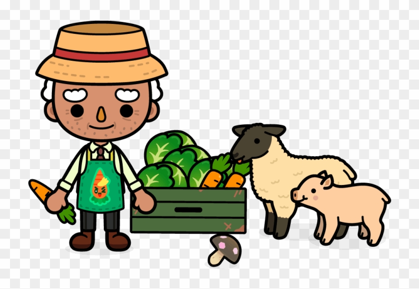 Toca Life - Farmer Dad Png #1354081