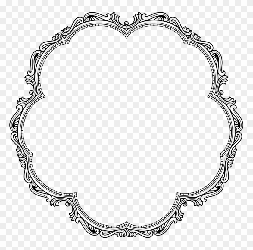 Line Art Computer Icons Decorative Arts Picture Frames - Vintage Style Frame 11 Png #1354125