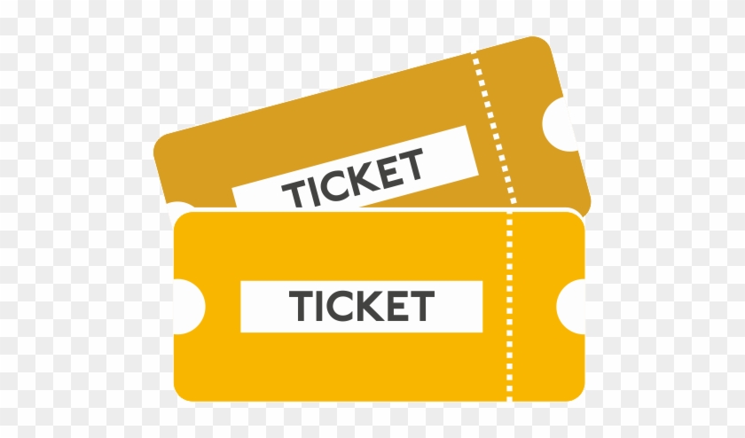 Tickets - Event Ticket Icon Png #1354152