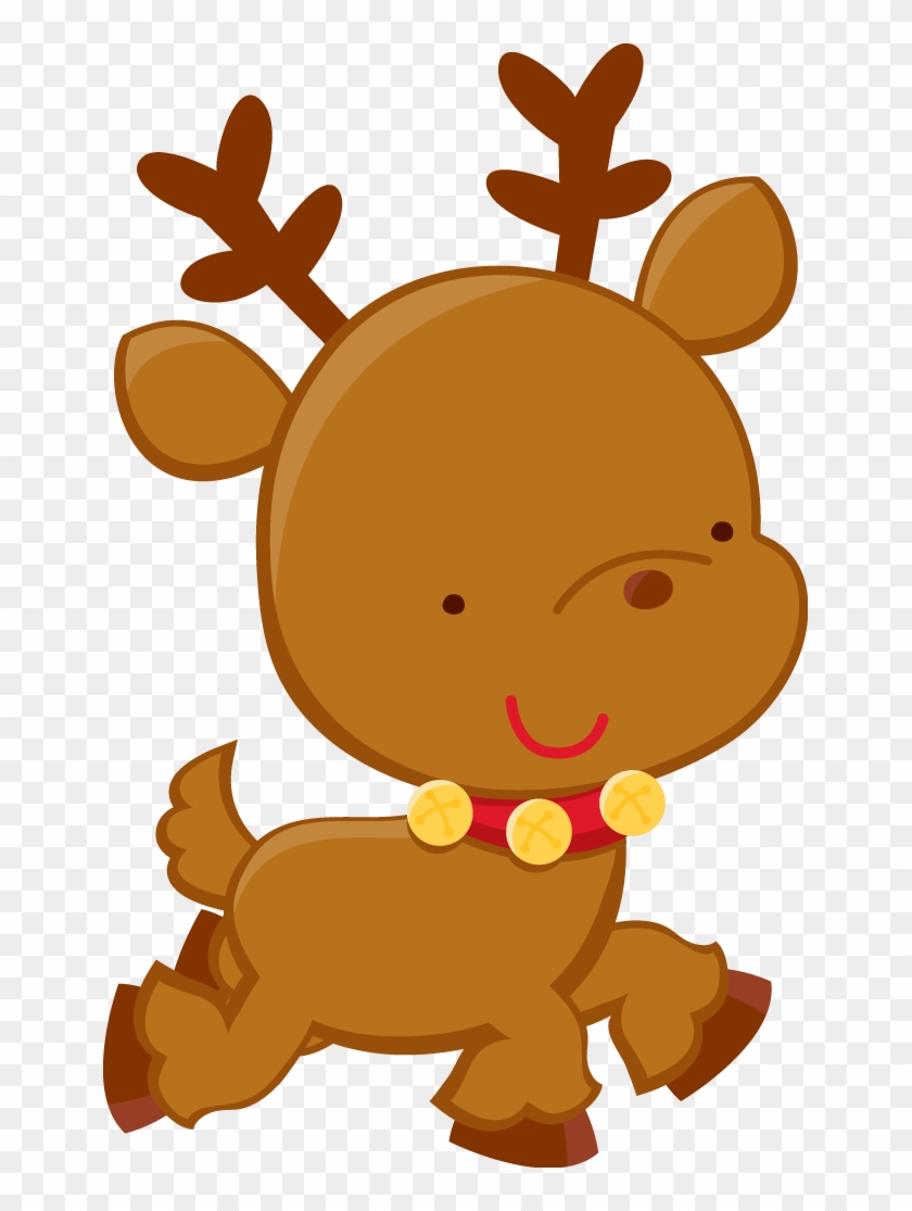 Dolls - Cute Baby Reindeer Clipart #1354376