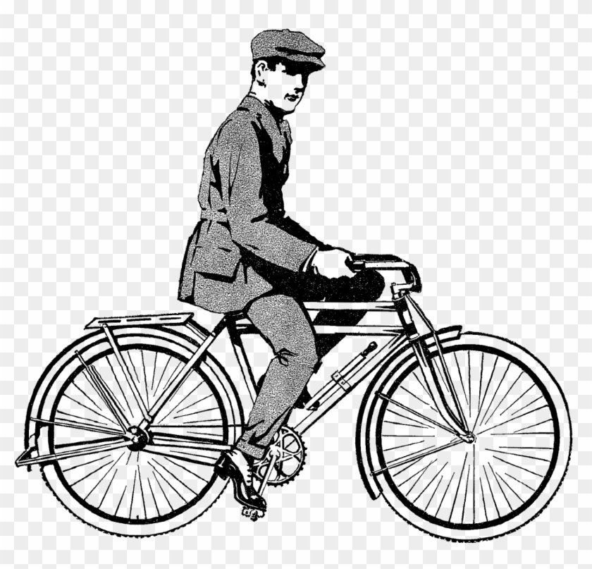 Bicycle Vintage Download Illustration - Vintage Bike Illustration #1354385