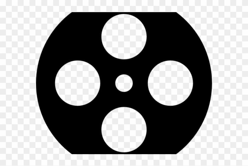 Video Recorder Clipart Movie Theatre - Circle #1354395