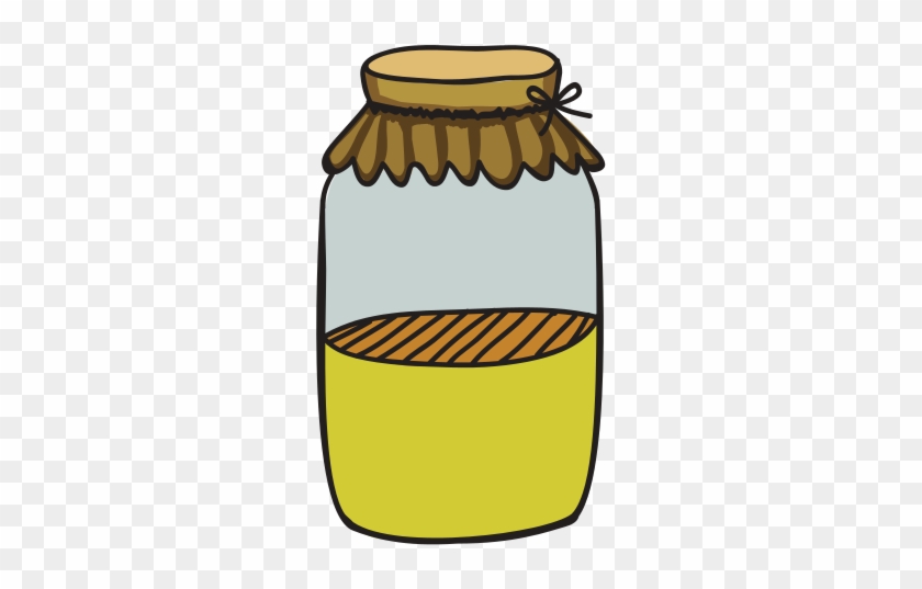 Jar Clipart Half Full - Jar Clipart Half Full #1354424