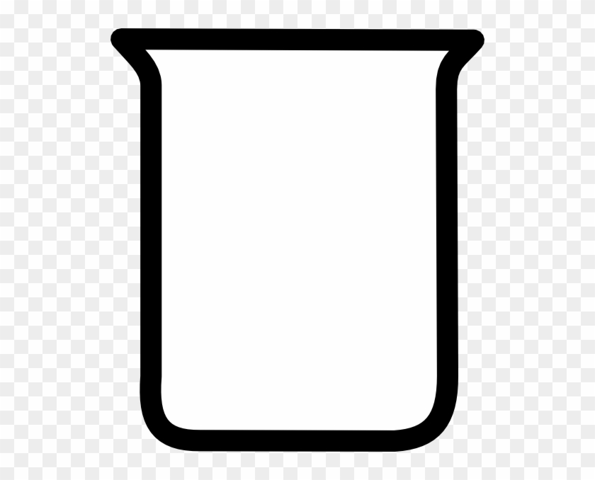 Jar Clipart Open Jar - Beaker Outline Clip Art #1354429