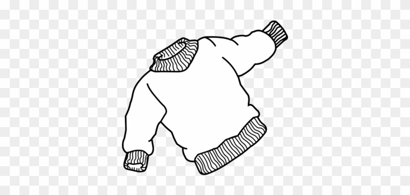 Sweater Hoodie T-shirt Clothing Christmas Jumper - Sweater Clip Art Black And White #1354530