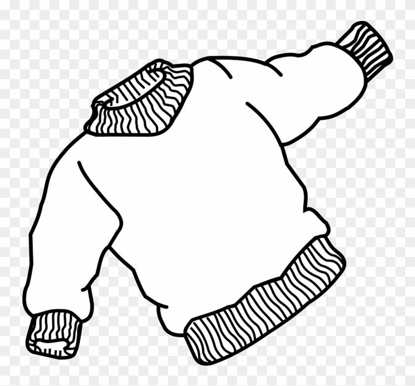 All Photo Png Clipart - Clipart Of Sweater Black And White #1354542
