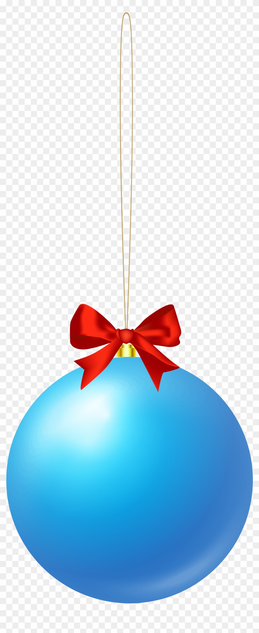 Christmas Ball Blue Png Clip Art - Christmas Decoration #1354553