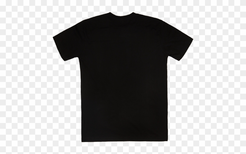 Black Tshirt Png Clip Art - T Shirt Black Back #1354557