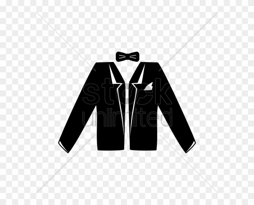 Suit Illustration Png Clipart Tuxedo T-shirt Hoodie - Tuxedo Pocket Vector #1354568