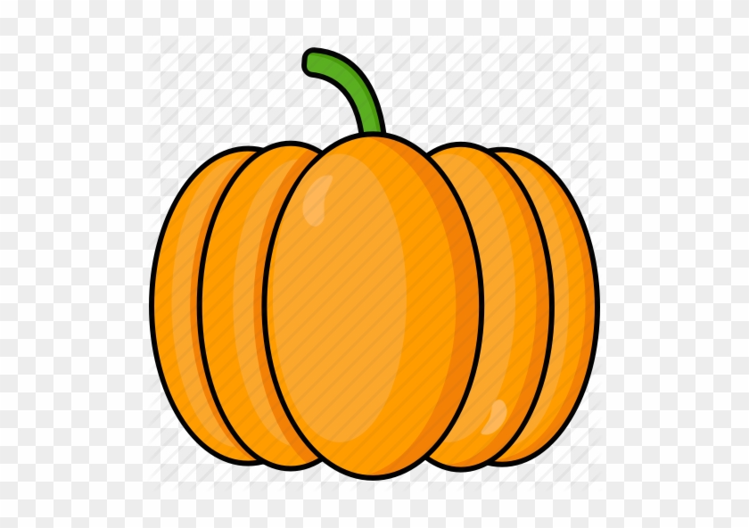 Pumpkin Clip Vegetable - Pumpkin Icon #1354588