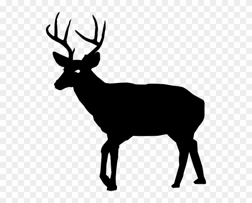 Clipart Royalty Free Library Buck Clipart - Deer Silhouette Clip Art Png #1354657
