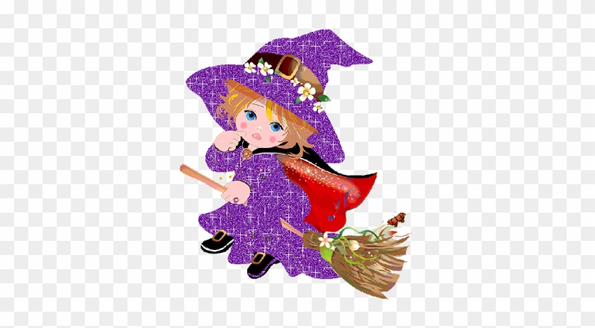 Cute Baby Vintage Halloween - Feliz Dia De Las Brujitas - Free Transparent  PNG Clipart Images Download
