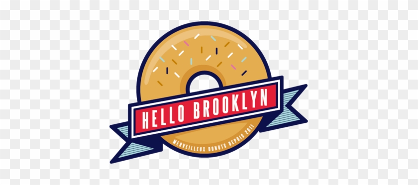 Hello Brooklyn On Twitter - Brooklyn Donuts Logo #1354702