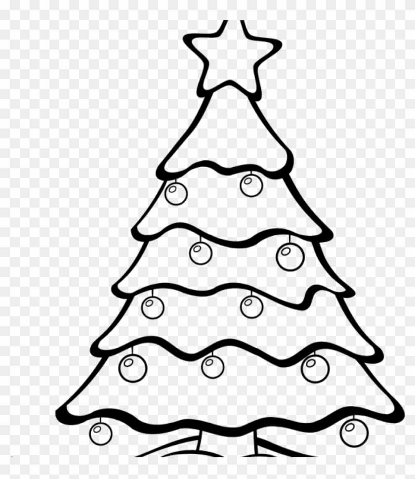 Free Clipart Black And White Christmas - Drawing Easy Christmas Card Designs #1354715