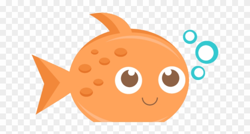Cute Fish Clipart - Fish Clip Art Cute #1354926